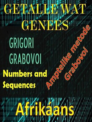 cover image of Getalle wat Genees Grigori Grabovoi Amptelike Metode